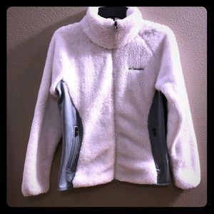 Columbia plush fleece zip jacket